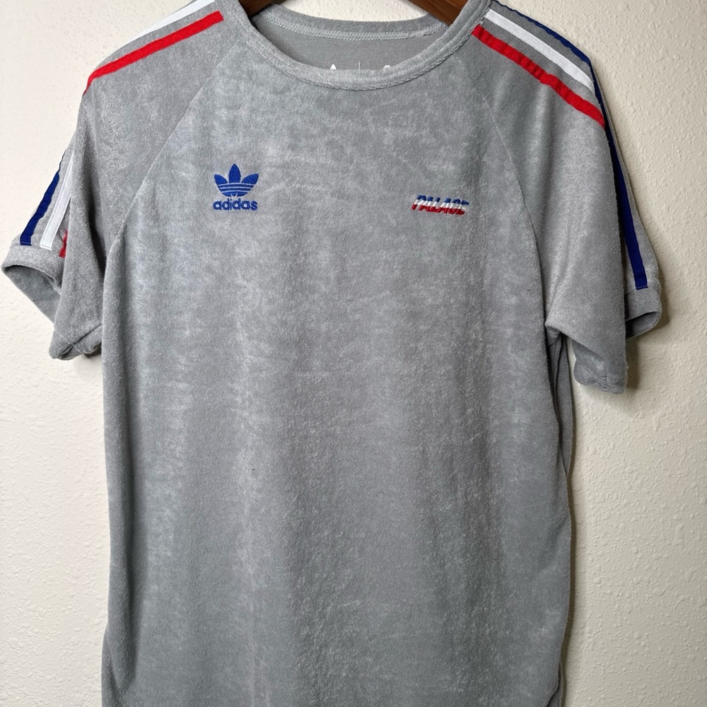 Adidas X Palace Gray Terry Men's Shirt, medium